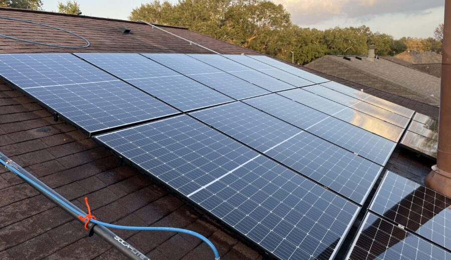 solar panel cleaning houston tx